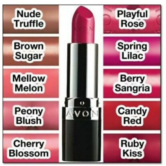 Avon true color lipstick in spiced or candy red - Picture 6 of 10
